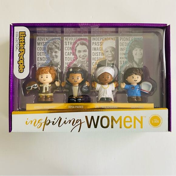 Mattel | Little People Inspiring Women Set NWT Sally Ride Rosa Parks - Picture 1 of 4